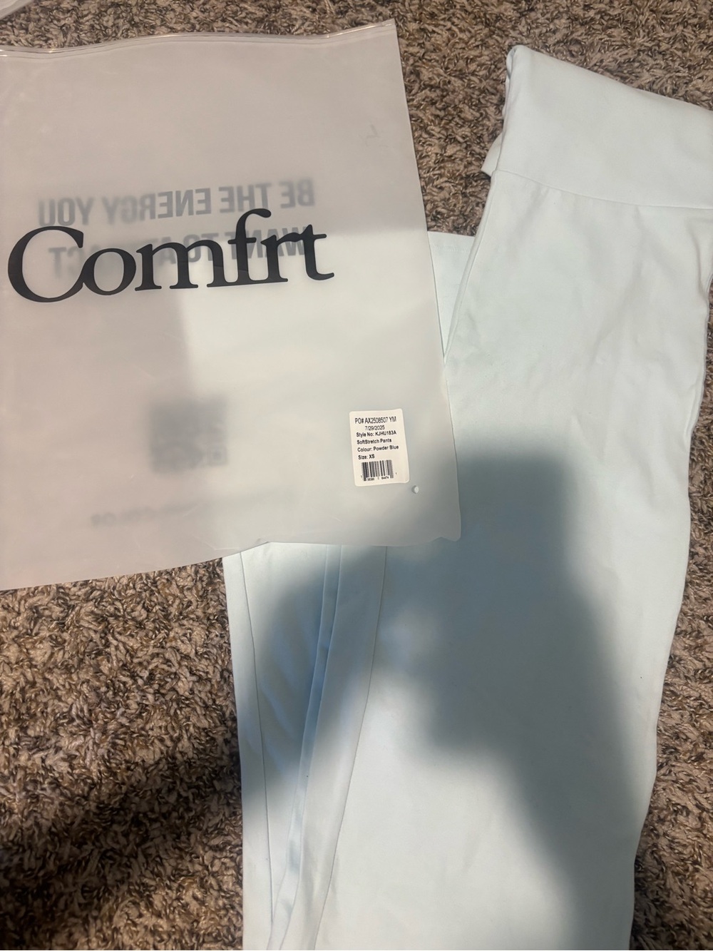 Comfort High-Waist fold over  Leggings